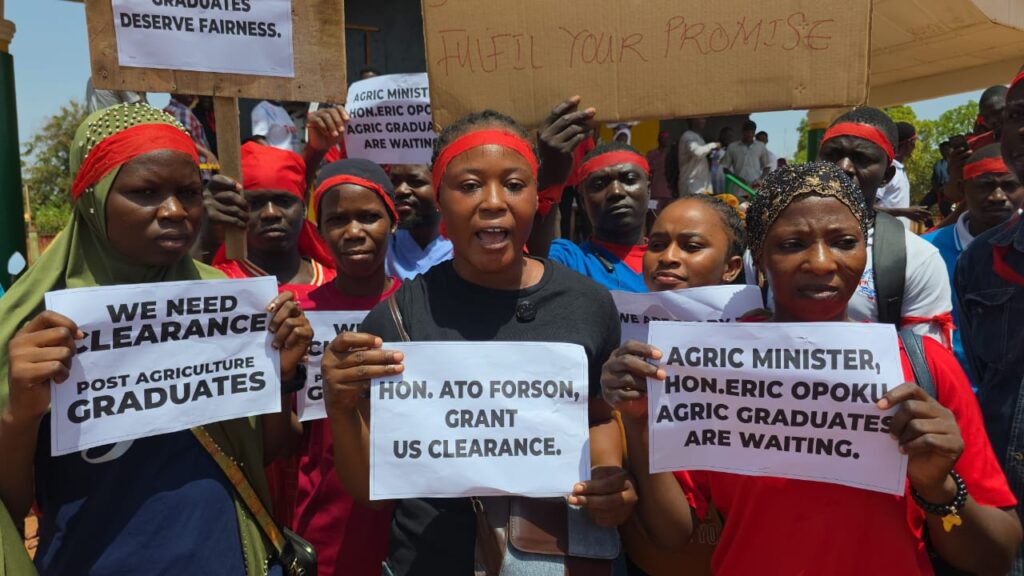 Feed Ghana Brigade: Agricultural Graduates Accuse MoFA of Neglect